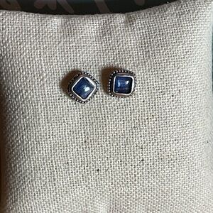 Sterling Silver Kyanite Earrings